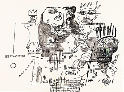 Jean-Michel Basquiat Drawings